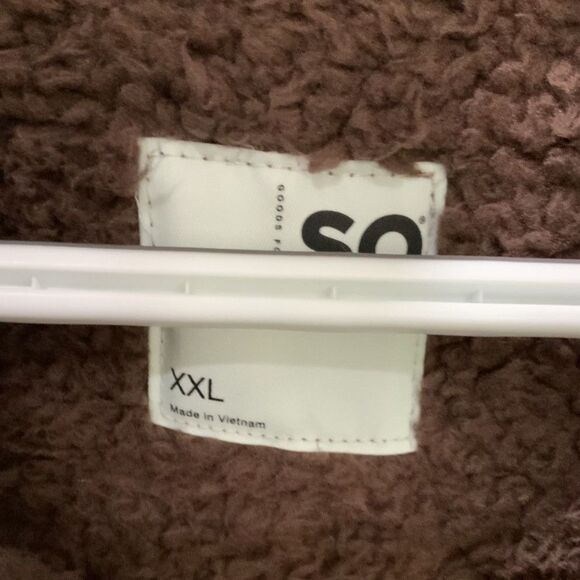 NWT!! Teddy Bear Zip Up Coat in Chocolate XXL - Picture 8 of 8